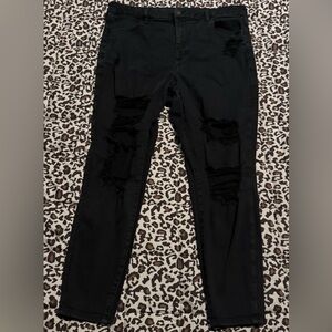 american eagle curvy hi rise jeggings